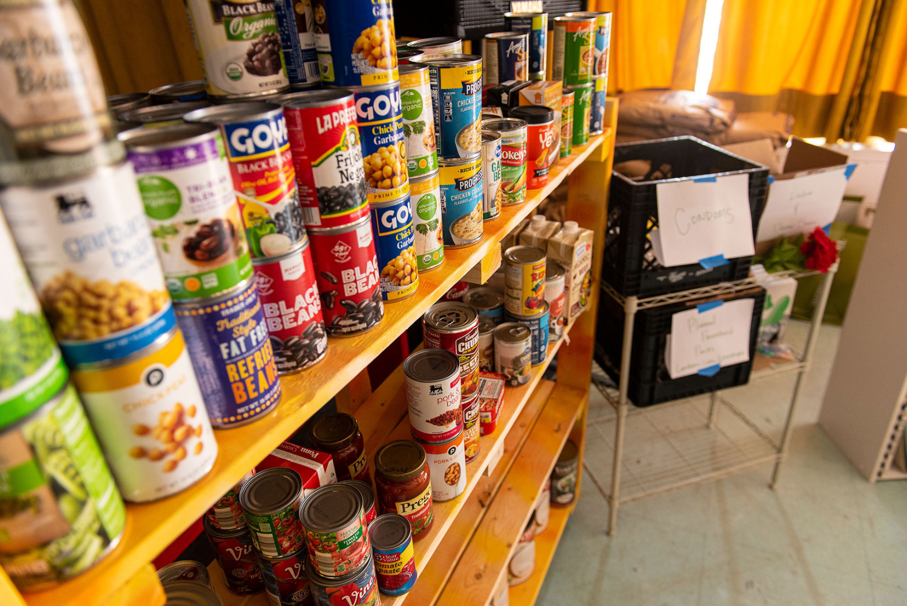 A Year of COVID: Local Free Stores Have Stepped Up